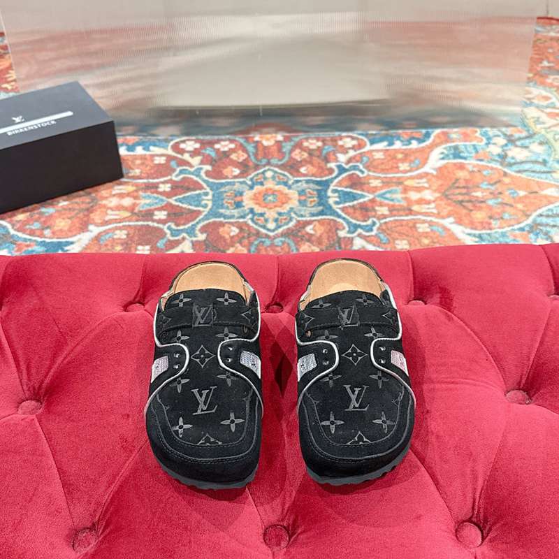 【LOUISVUITTON】BIRKENSTOCKコラボボストンサンダルスリッポンメンズレディース