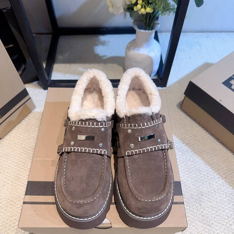 【UGG】スエードブーツウールブーツレディース