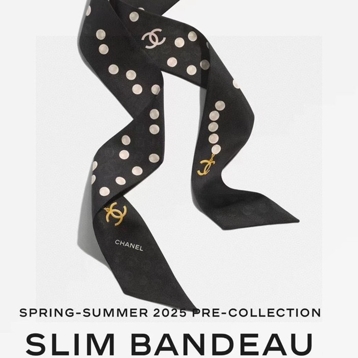 シャネル ツイリー小スカーフ 120 6cm