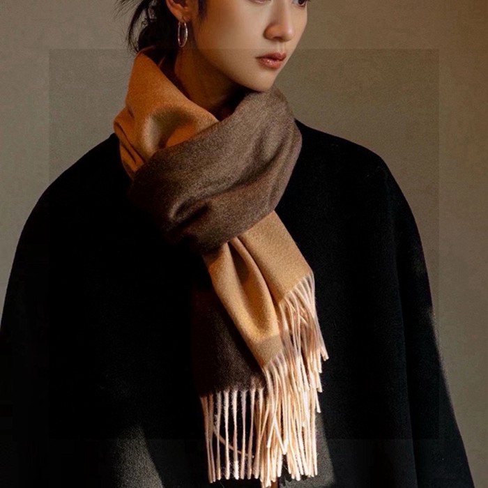 ロエベ プレミアムカシミヤスカーフ 32x190cm