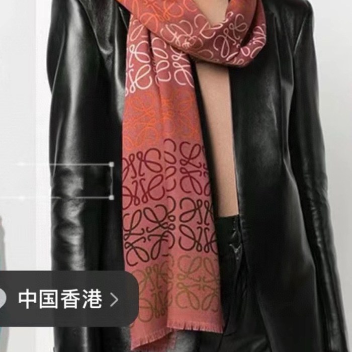 ロエベ カスタムメイドスカーフ 45x200cm