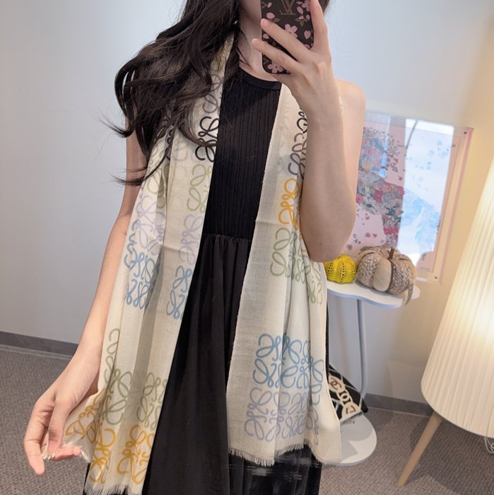 ロエベ カスタムメイドスカーフ 45x200cm