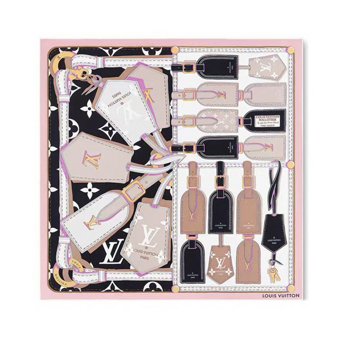 ルイ ヴィトン オリジナルシルクスカーフ 90X90cm