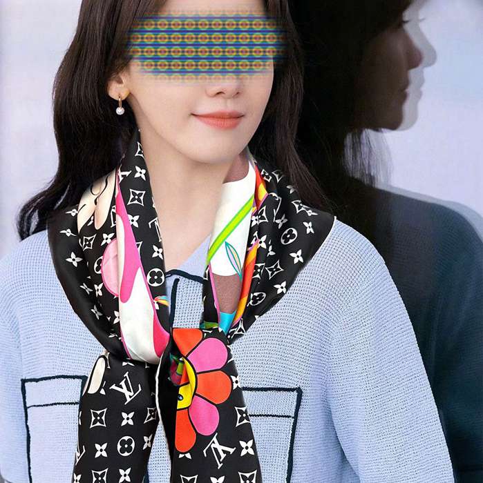 ルイ ヴィトン 2020新作。18mm両面同色。90典藏スカーフ 90x90