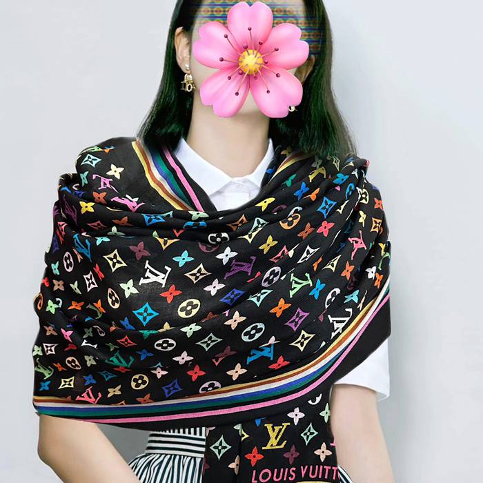 ルイ ヴィトン 新作 リングカシミヤスカーフ 100x200cm