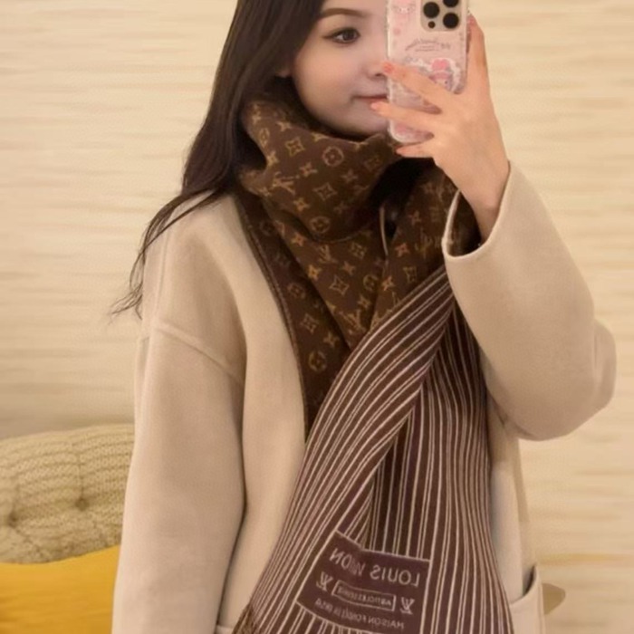 ルイ ヴィトン 2025新作 限定シリーズカシミヤスカーフ 35x210
