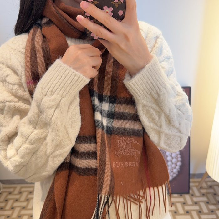 バーバリー 男女兼用スカーフ 30x180