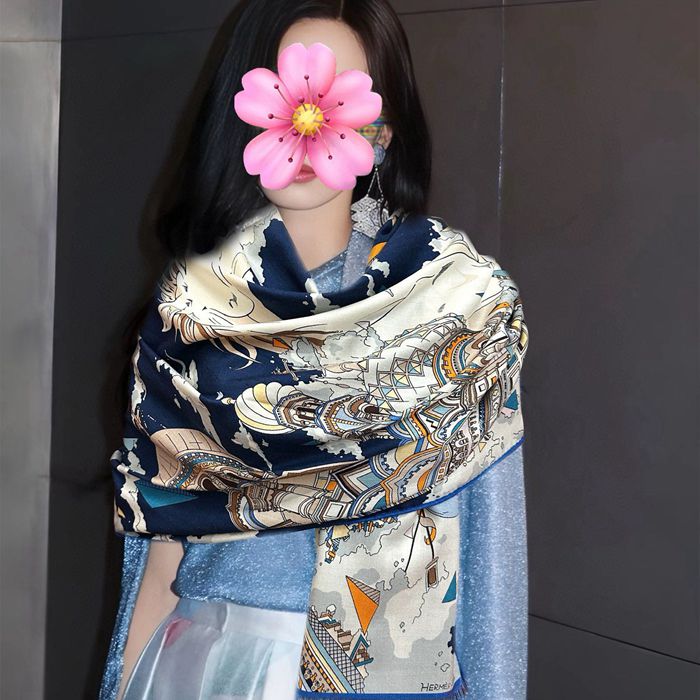 エルメス 新作 2020 両面同色 65x185