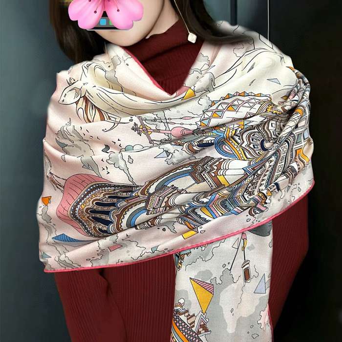 エルメス 新作 2020 両面同色 65x185