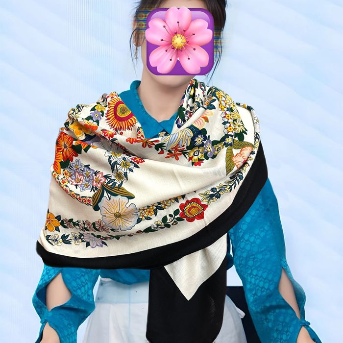 エルメス ZG今季新作。140X140。30％シルク70％シルクベロア 140X140