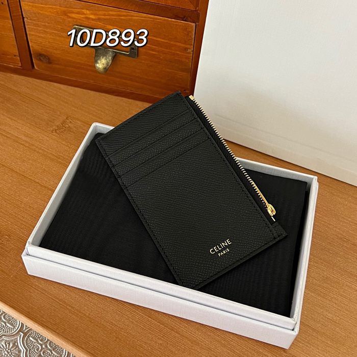 CELINE 10D893 エッセンシャルズ ジップカードケース サイズ:13x7.5cm