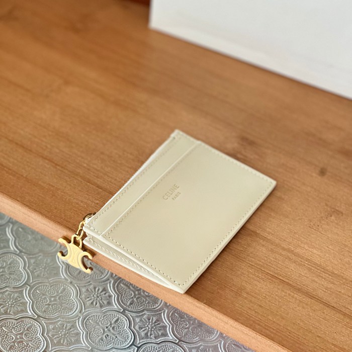 CELINE 10M083 トリオンフ ジップカードケース サイズ:11x7.5cm