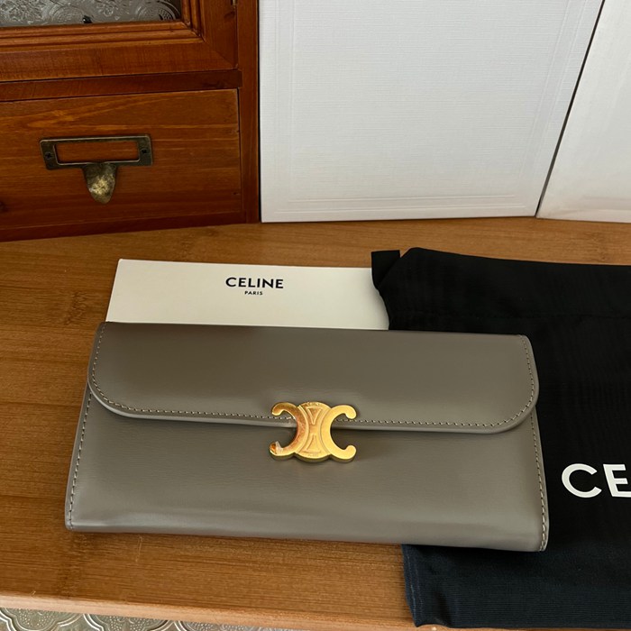 CELINE 10E313 トリオンフ 大財布 サイズ:19x10cm