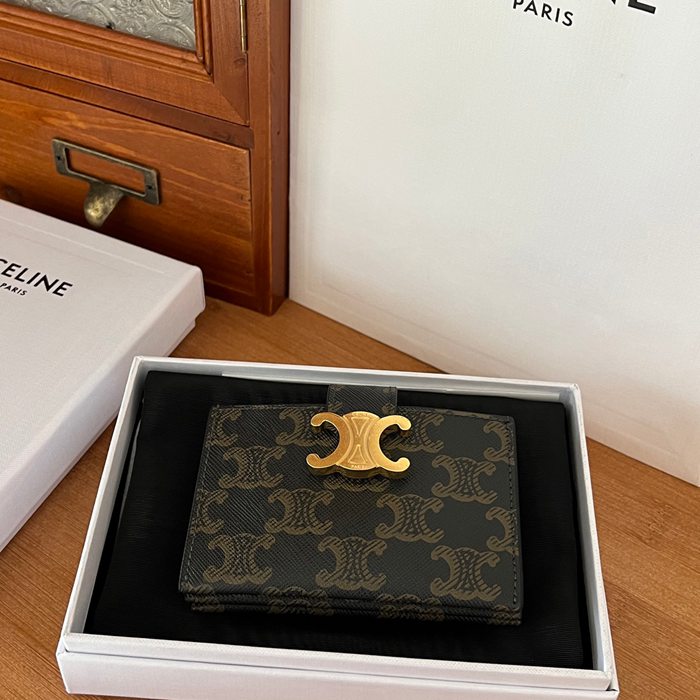 CELINE 10N843 アコーディオンカードケース サイズ:11x7x2.5cm