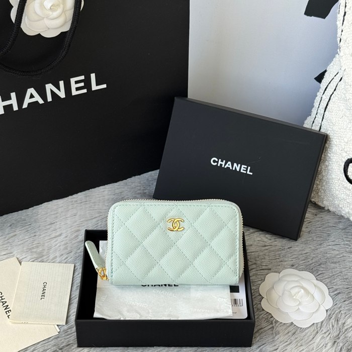CHANEL 3686 0112 25c ラージジッピー長財布 カヴィア粒革 サイズ:12x8x2cm