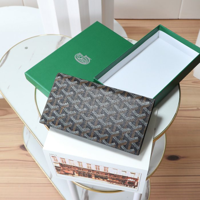 GOYARD 020243 リシュリュー 二つ折り長財布 サイズ:19x10.5cm