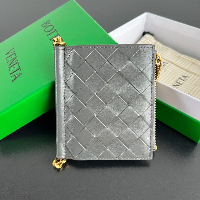 BOTTEGA VENETA BV 788055 ソリスティス 二つ折り財布 11.5x10cm サイズ:11.5x10cm