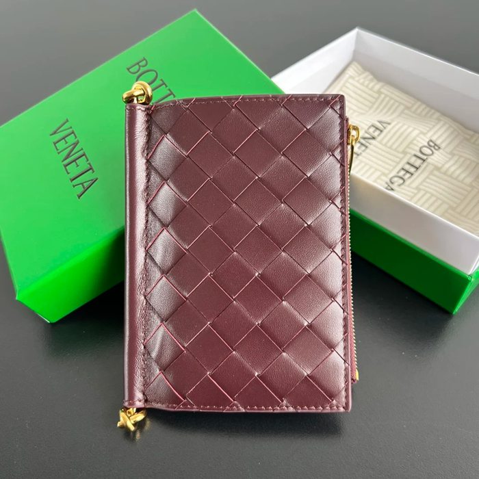 BOTTEGA VENETA BV 806078 ソリスティス 二つ折り財布 14.5x11cm サイズ:14.5x11cm