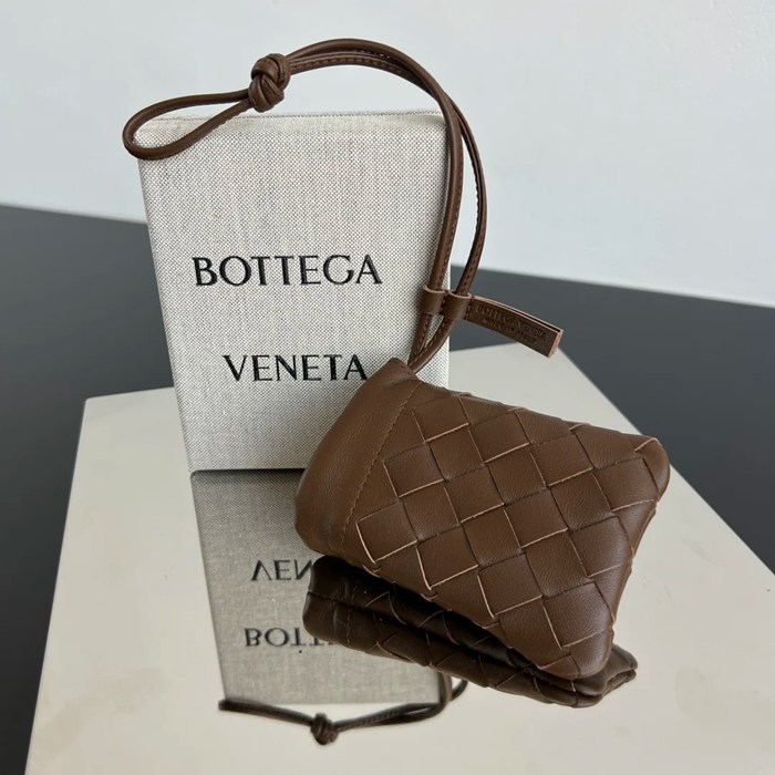 BOTTEGA VENETA BV 843903 カードケース 編み羊皮 マルチカラー 11x8.5cm サイズ:11x8.5cm