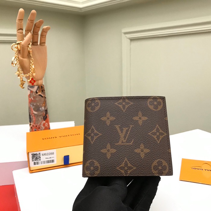 LOUIS VUITTON M62288 マルコ長財布 モノグラム サイズ:10.5x10.5cm