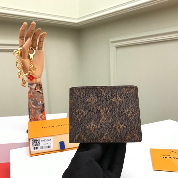 LOUIS VUITTON M63261 スレンダー長財布 モノグラム サイズ:11.9x9cm
