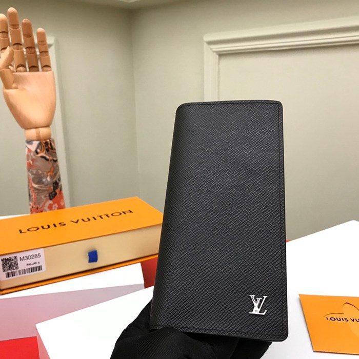 LOUIS VUITTON M30285 ブラッザ長財布 タイガ ブラック サイズ:19x10cm