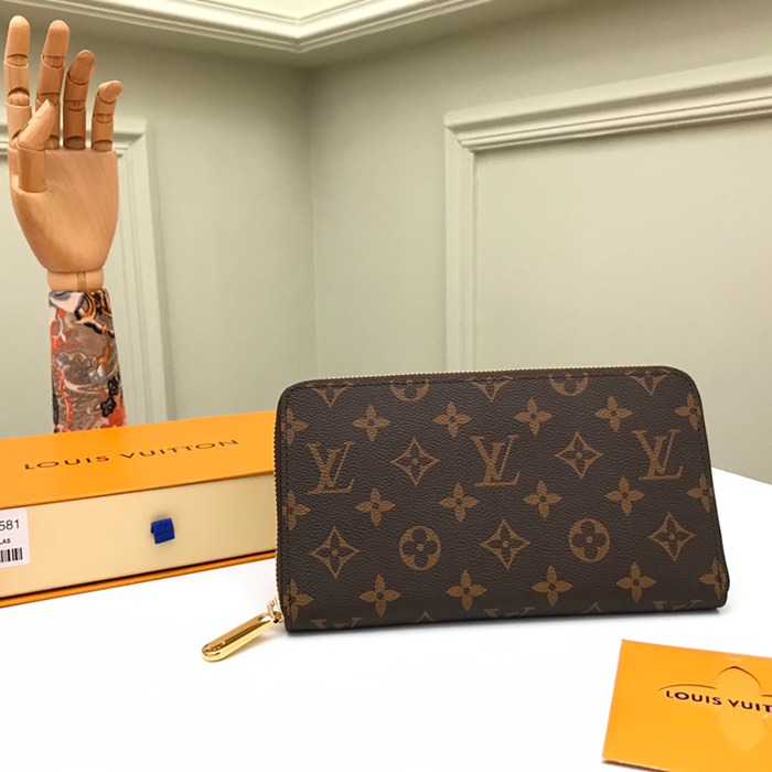 LOUIS VUITTON M62581 ジッピーオーガナイザー モノグラム サイズ:21x12cm
