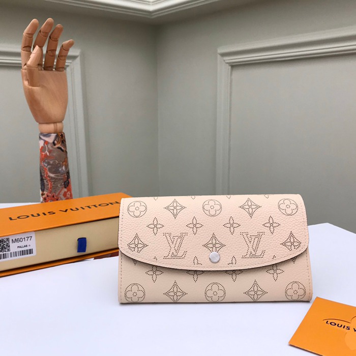 LOUIS VUITTON M60177 イリス長財布 モノグラムレース ホワイト サイズ:19x12cm