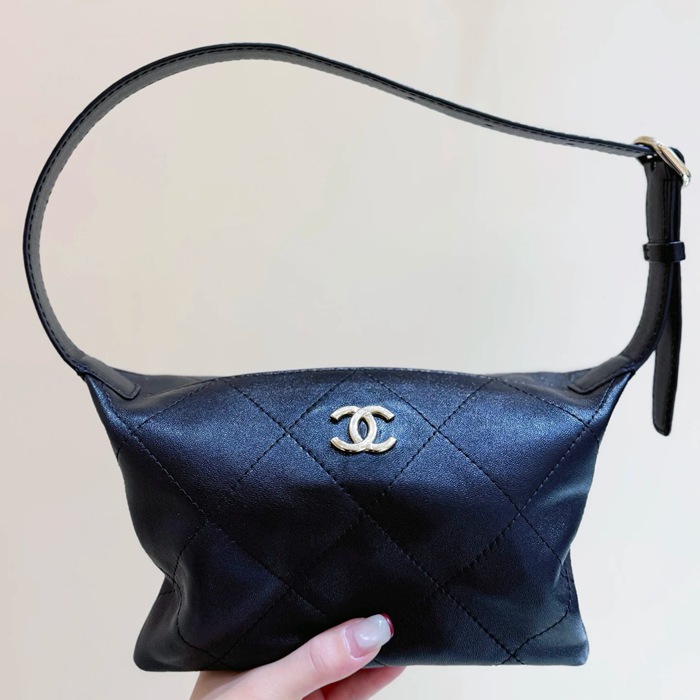 CHANEL AS6138 ラムレザー ショルダーバッグ 有名人同款 ヴィンテージ 23×13×8cm サイズ:23×13×8cm
