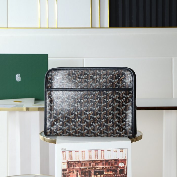 GOYARD 020206 ジュヴァンス 洗面ポーチ GM サイズ:30x23x7.5cm