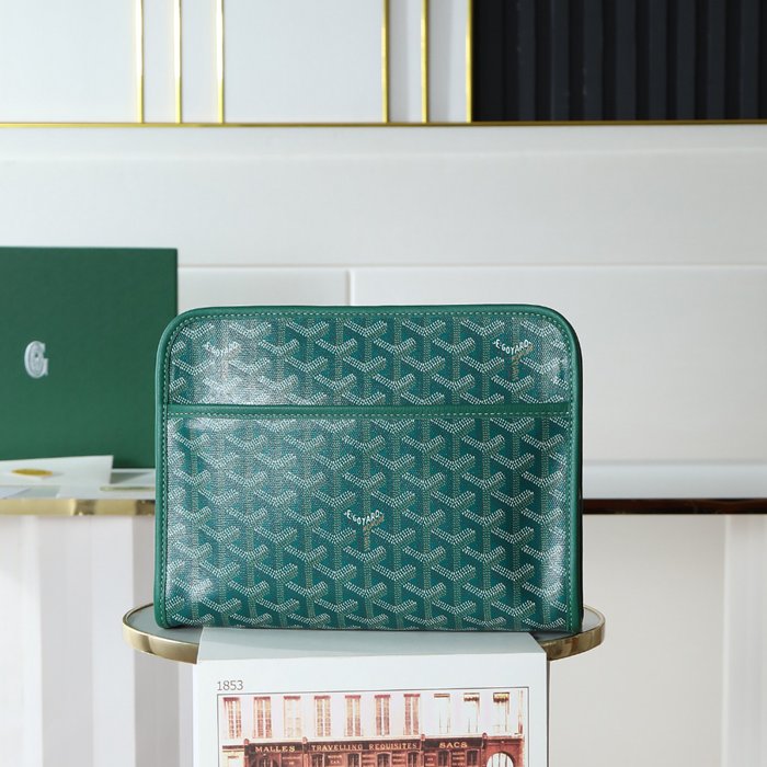 GOYARD 020206 ジュヴァンス 洗面ポーチ GM サイズ:30x23x7.5cm
