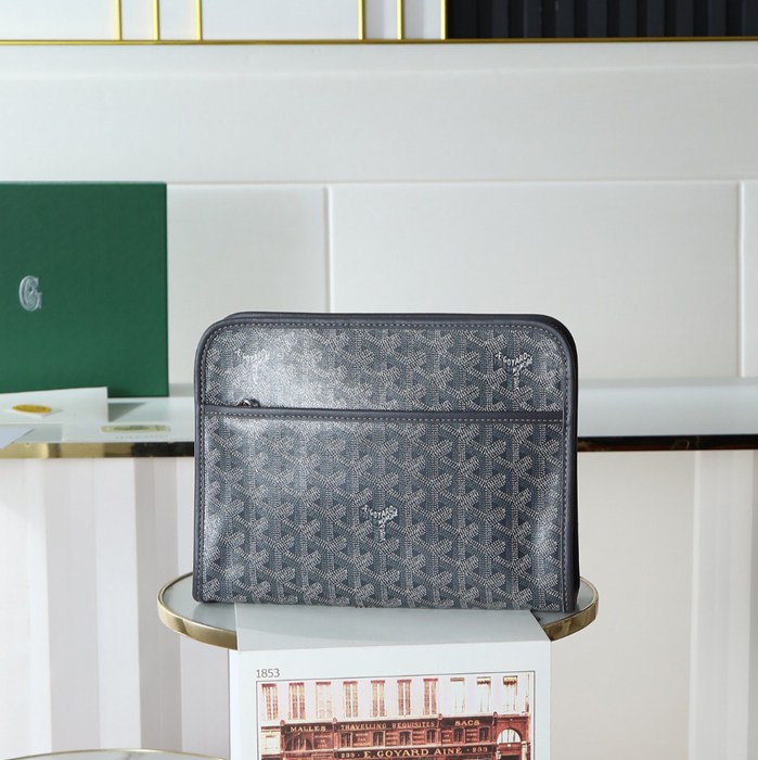 GOYARD 020206 ジュヴァンス 洗面ポーチ GM サイズ:30x23x7.5cm