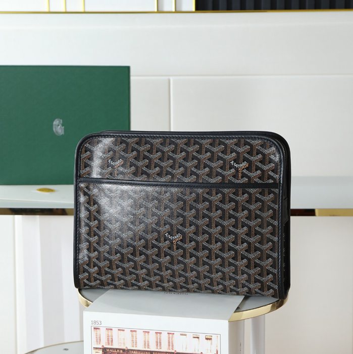 GOYARD 020206 ジュヴァンス 洗面ポーチ GM サイズ:30x23x7.5cm