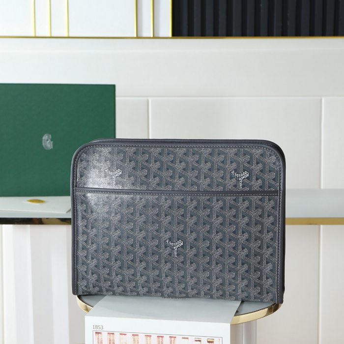 GOYARD 020206 ジュヴァンス 洗面ポーチ GM サイズ:30x23x7.5cm