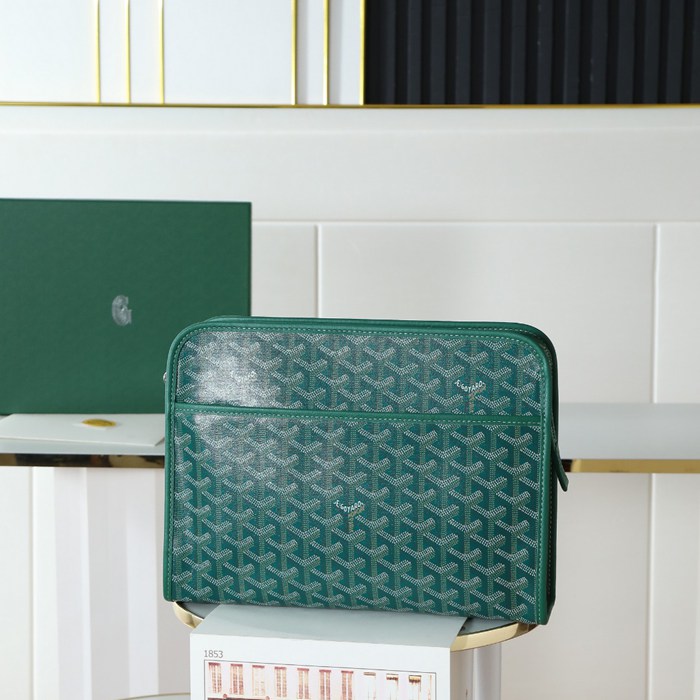 GOYARD 020206 ジュヴァンス 洗面ポーチ GM サイズ:30x23x7.5cm