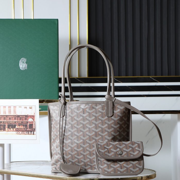 GOYARD 020660 レザー ハンドバッグ クラシック サイズ:28/20x20x10cm