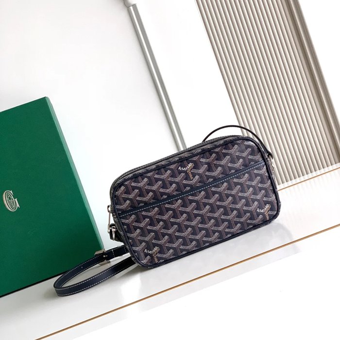 GOYARD 8304 ブルー 斜め掛けバッグ、ハンドバッグ、ハンドバッグ クラシック 22x13x6.5cm サイズ:22x13x6.5cm