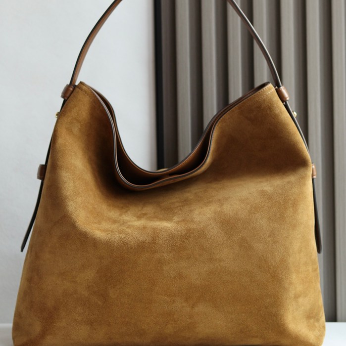 GUCCI 850546 カーフレザー、レザー ブラウン、ゴールド ハンドバッグ GG、馬銜 40x36x12cm サイズ:40x36x12cm