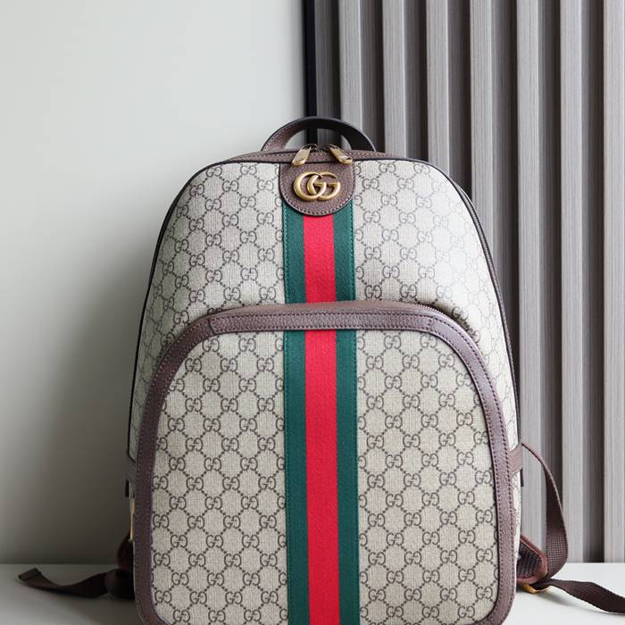 Gucci オフィディア リュック GGスプリーム ブラウン 547967 サイズ:40.5x32x14.5cm