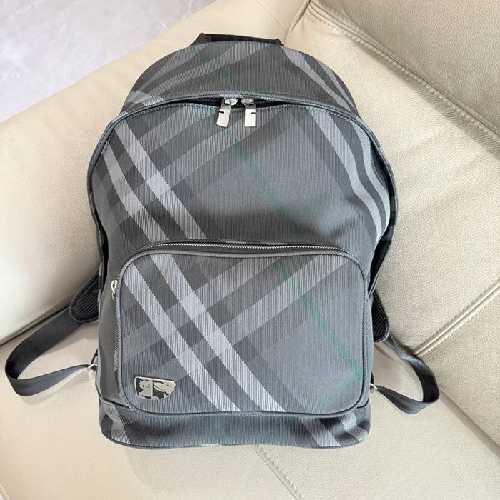 Burberry グリッド リュック タータンチェック サンド 7347 サイズ:44x30x18cm