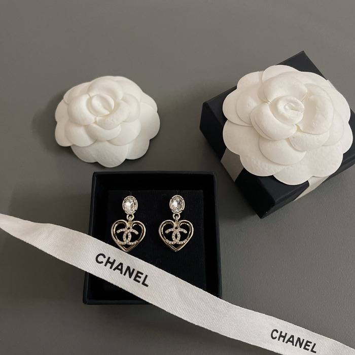 シャネル スタイル ピアス ハート