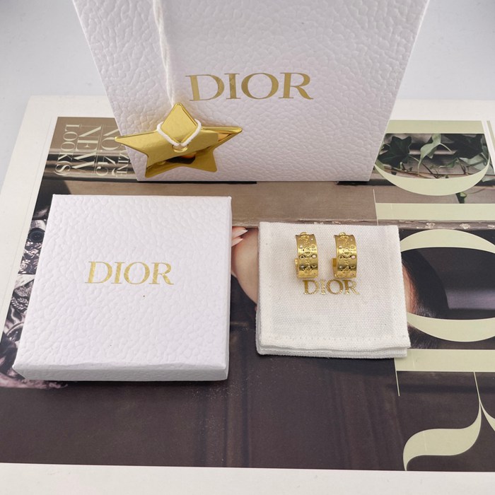 ディオール スタイル ピアス フープ