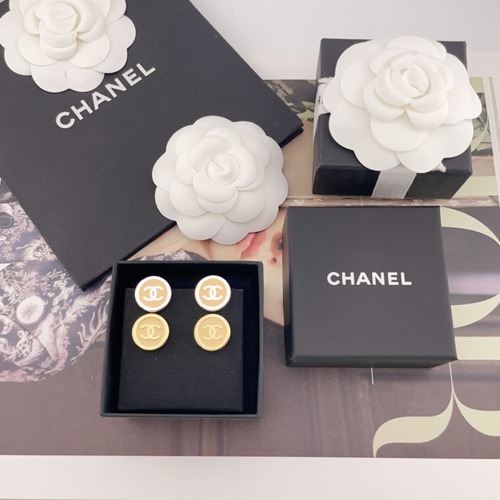 シャネル スタイル ピアス ラウンド