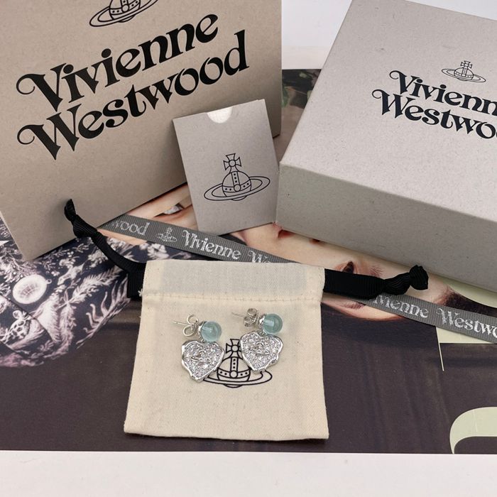 ヴィヴィアン ウエストウッド スタイル ピアス サターン ハート