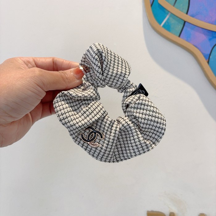 シャネル スタイル ヘアゴム