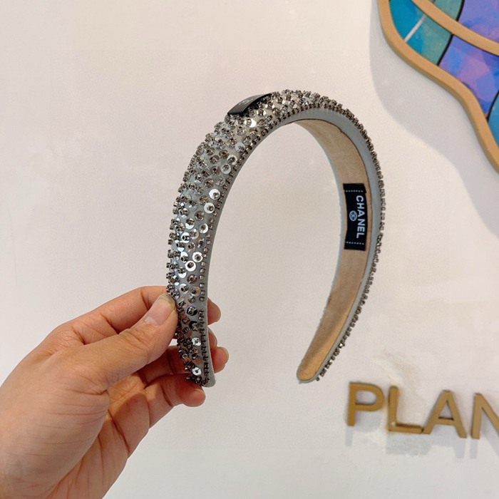 シャネル スタイル ヘアバンド クリスタル