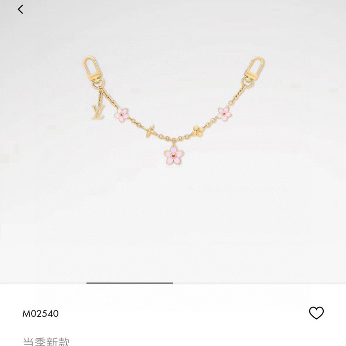 ルイ ヴィトン スタイル キーリング チェーン 村上隆 コラボ サクラ