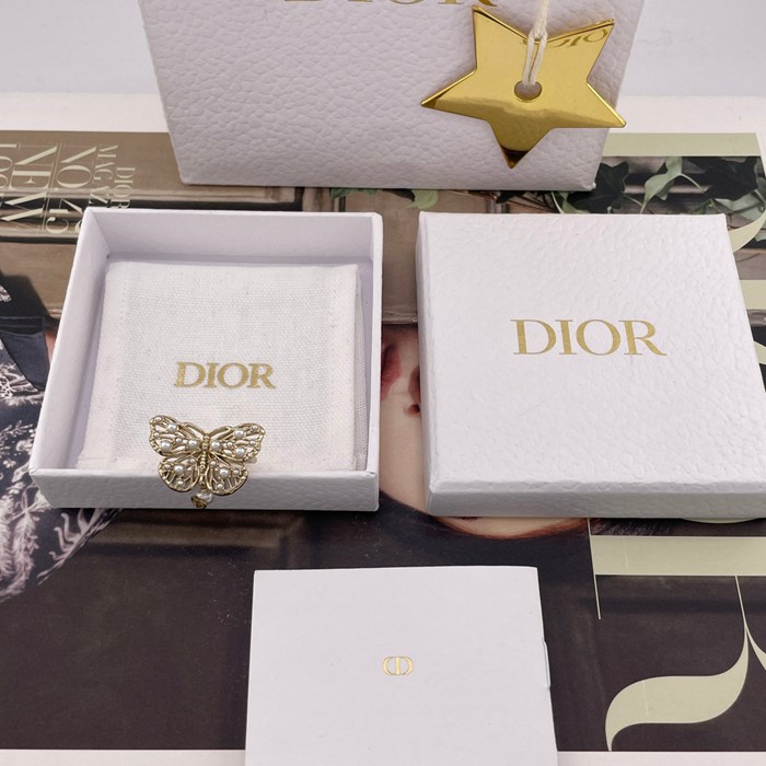 ディオール スタイル リング バタフライ