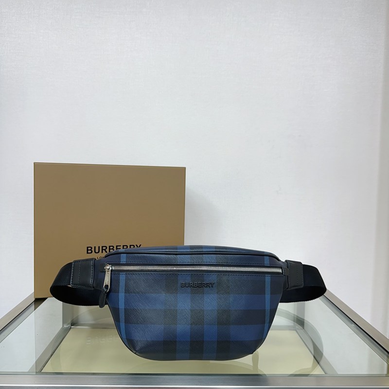 BURBERRY バーチバーン チェック ウエストバッグ メンズ 37.5×17×8cm