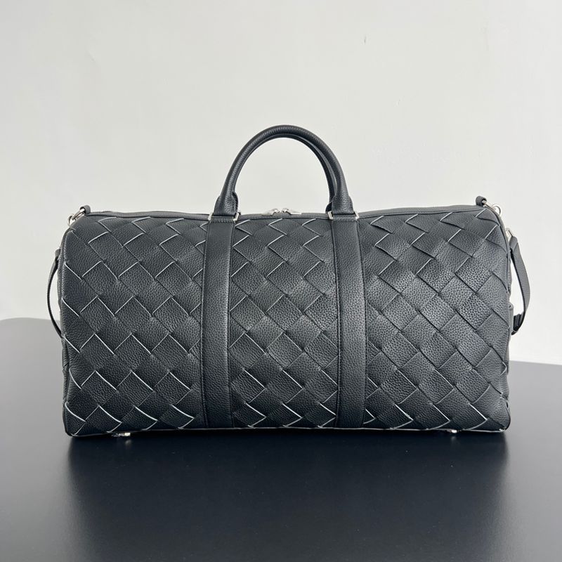 BOTTEGA VENETA ツアー グラニューレザー トラベルバッグ メンズ 50×27×24cm